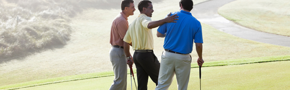 photo of golfers